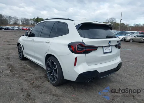 2022 BMW X3 M из США, поврежденный, VIN 5YM13EC05N9J35019